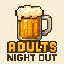 Icono del servidor [18+ Whitelist] Adults Night Out SMP | Fresh Map & Community